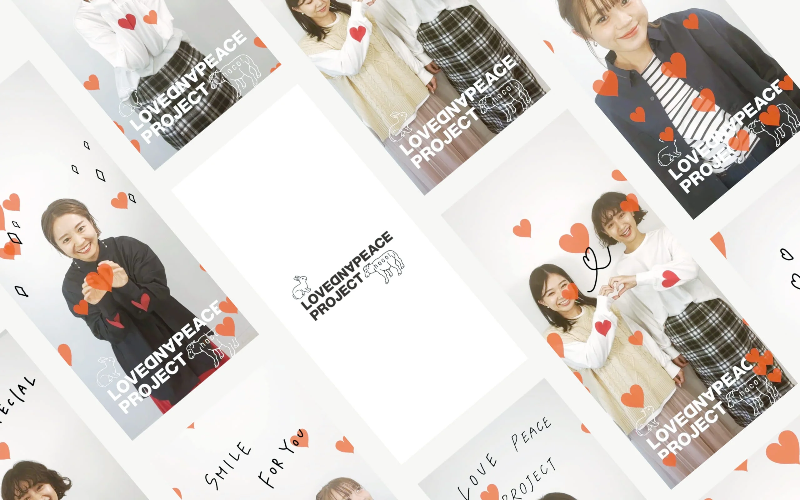 LOVE AND PEACE PROJECTのビジュアルイメージ